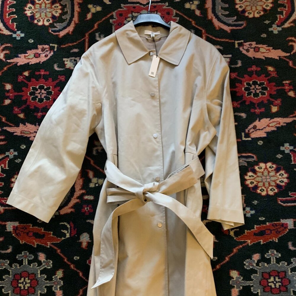 Banana Republic Cotton Mac Coat